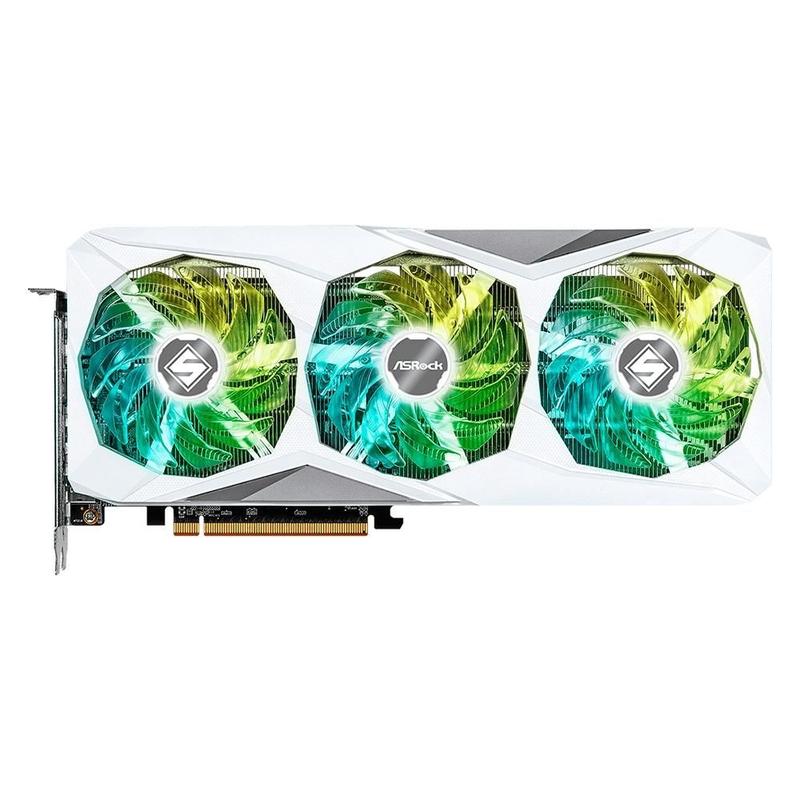 RX 7600 Steel Legend ジャンク Placa de Vídeo RX 7600 Steel Legend ASRock AMD Radeon, 8GB